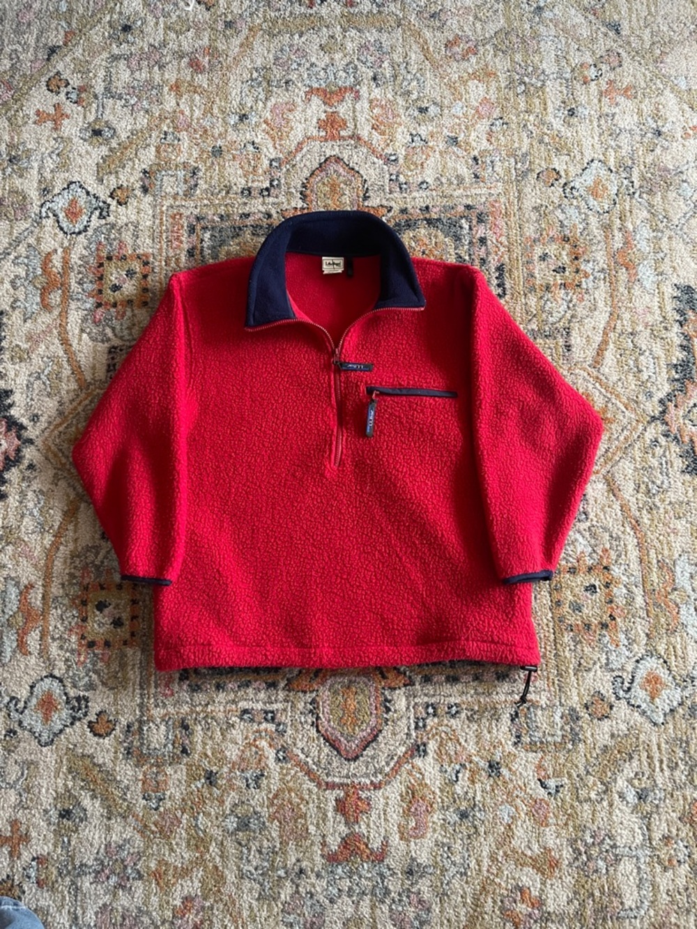 Women’s Vintage L.L. Bean Deep Pile Fleece Jacket